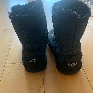 UGG Kids Classic Black Boots